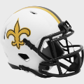 Helmets, Mini Helmets: New Orleans Saints NFL Mini Speed Football <B>LUNAR SALE</B>