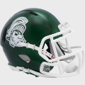 Helmets, Mini Helmets: Michigan State Spartans NCAA Mini Speed Football Helmet <i>Gruff Sparty</i>