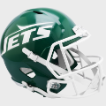 Helmets, Full Size Helmet: New York Jets 1978 to 1989 Speed Replica Throwback Helmet