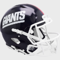 Helmets, Full Size Helmet: New York Giants 1981 to 1999 Speed Throwback Football Helmet