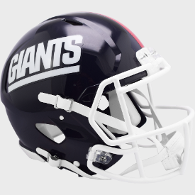 New York Giants 1981 to 1999 Speed Throwback Football Helmet