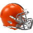 Cleveland Browns 1962 to 1974 Riddell Mini Speed Throwback Helmet