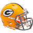 Green Bay Packers 1961 to 1979 Riddell Mini Speed Throwback Helmet