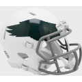 Helmets, Mini Helmets: Philadelphia Eagles 1969 to 1973 Riddell Mini Speed Throwback Helmet