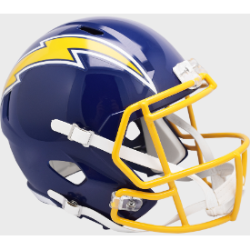 San Diego Chargers 1974 to 1987 Speed Replica Throwback Helmet