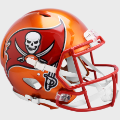 Helmets, Full Size Helmet: Tampa Bay Buccaneers Speed Football Helmet <B>FLASH SALE</B>