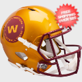 Helmets, Full Size Helmet: Washington Football Team Speed Football Helmet <B>FLASH SALE</B>