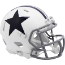 Dallas Cowboys 1960 to 1963 Riddell Mini Speed Throwback Helmet