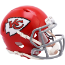 Kansas City Chiefs 1963 to 1973 Riddell Mini Speed Throwback Helmet