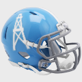 Helmets, Mini Helmets: Houston Oilers 1960 to 1962 Riddell Mini Speed Throwback Helmet