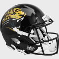 Helmets, Full Size Helmet: Jacksonville Jaguars 1995 to 2012 Speed Throwback Football Helmet