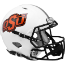 Oklahoma State Cowboys Speed Football Helmet <B>Chrome Decal</B>