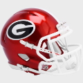 Helmets, Mini Helmets: Georgia Bulldogs NCAA Mini Speed Football Helmet <B>FLASH</B>