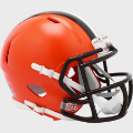 Helmets, Mini Helmets: Cleveland Browns 2020 to 2023 Riddell Mini Speed Throwback Helmet