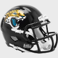 Helmets, Mini Helmets: Jacksonville Jaguars NFL Mini Speed Football Helmet