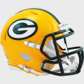 Helmets, Mini Helmets: Green Bay Packers NFL Mini Speed Football Helmet