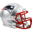 New England Patriots NFL Mini Speed Football Helmet