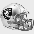 Helmets, Mini Helmets: Las Vegas Raiders NFL Mini Speed Football Helmet