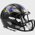 Helmets, Mini Helmets: Baltimore Ravens NFL Mini Speed Football Helmet