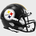 Helmets, Mini Helmets: Pittsburgh Steelers NFL Mini Speed Football Helmet