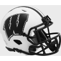 Helmets, Mini Helmets: Wisconsin Badgers NCAA Mini Speed Football Helmet <B>LUNAR SALE</B>