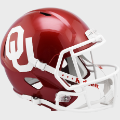 Helmets, Full Size Helmet: Oklahoma Sooners Speed Replica Football Helmet