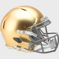 Helmets, Full Size Helmet: Notre Dame Fighting Irish Speed Football Helmet <B>HydroSkin</B>