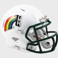 Helmets, Mini Helmets: Hawaii Warriors NCAA Mini Speed Football Helmet <i>Retro</i>