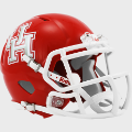 Helmets, Mini Helmets: Houston Cougars NCAA Mini Speed Football Helmet