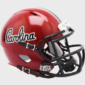 Helmets, Mini Helmets: South Carolina Gamecocks NCAA Mini Speed Football Helmet <i>Script</i>