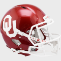 Helmets, Full Size Helmet: Oklahoma Sooners Speed Football Helmet