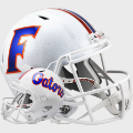 Helmets, Full Size Helmet: Florida Gators Speed Replica Football Helmet <B>Chrome Decals</B>