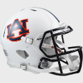 Helmets, Full Size Helmet: Auburn Tigers Speed Football Helmet