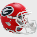 Helmets, Full Size Helmet: Georgia Bulldogs Speed Football Helmet