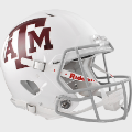 Helmets, Full Size Helmet: Texas A&M Aggies Speed Football Helmet <i>White</i>