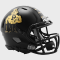 Helmets, Mini Helmets: Purdue Boilermakers NCAA Mini Chrome Speed Football Helmet <B>Vintage Pete<...