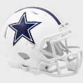 Helmets, Mini Helmets: Dallas Cowboys Riddell Mini Helmet <i>2022 Alternate On-Field</i>