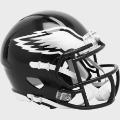 Helmets, Mini Helmets: Philadelphia Eagles Riddell Mini Helmet <i>2022 Alternate On-Field</i>