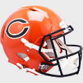 Helmets, Full Size Helmet: Chicago Bears Speed Football Helmet <i>2022 Alternate On-Field</i>