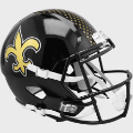 Helmets, Full Size Helmet: New Orleans Saints Speed Replica Football Helmet <B>2022 Alternate On-Field...