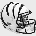 Helmets, Full Size Helmet: Cincinnati Bengals Speed Replica Football Helmet <i>2022 Alternate On-Field...