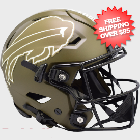 Buffalo Bills 1965 to 1973 Riddell Mini Speed Throwback Helmet