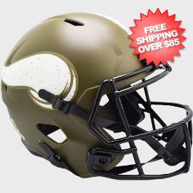 Minnesota Vikings 1961 to 1979 Throwback SPEED Riddell Full Size Replica  Football Helmet