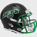 Helmets, Mini Helmets: New York Jets NFL Mini Speed Football Helmet <B>2022 Alternate On-Field</B>