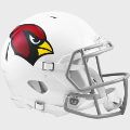 Helmets, Full Size Helmet: Arizona Cardinals 2005 to 2022 Speed Throwback Football Helmet