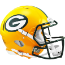 Green Bay Packers Speed Football Helmet