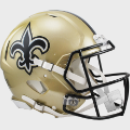 Helmets, Full Size Helmet: New Orleans Saints Speed Football Helmet