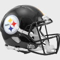 Helmets, Full Size Helmet: Pittsburgh Steelers Speed Football Helmet