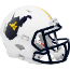 West Virginia Mountaineers NCAA Mini Speed Football Helmet <i>Backyard Brawl</i>