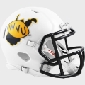 Helmets, Mini Helmets: West Virginia Mountaineers NCAA Mini Speed Football Helmet <i>2013 Season</...